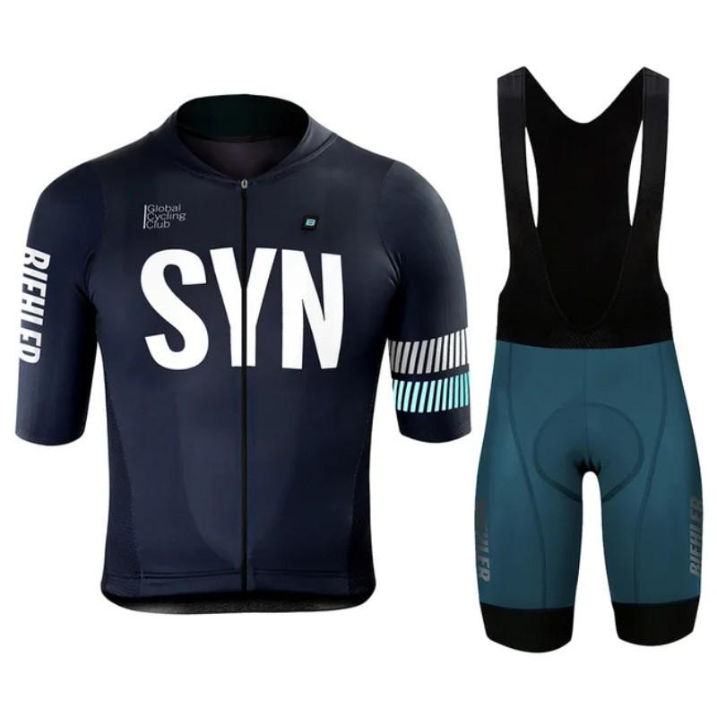 Men Women Cycling Jersey Bib Shorts Set Lightweight Breathable 9D Pad Performance Riding Kit