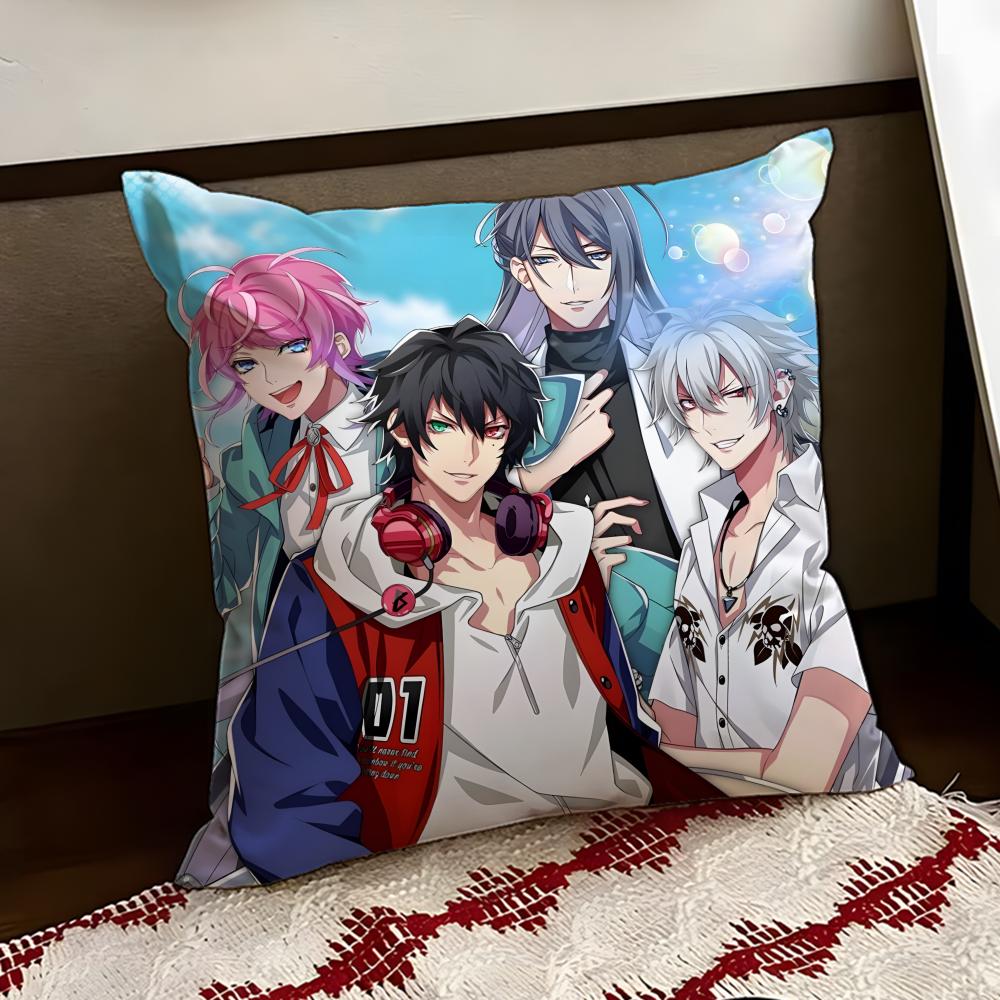 Мультяшная наволочка HHypnosis Mic, двусторонняя, мягкая, прочная, для дома, автомобиля, многоцелевая, для ежедневного комфорта