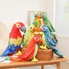 Imitation Realistic Parrot Doll Cartoon Cute Bird Ragdoll Plush Toy Same Style