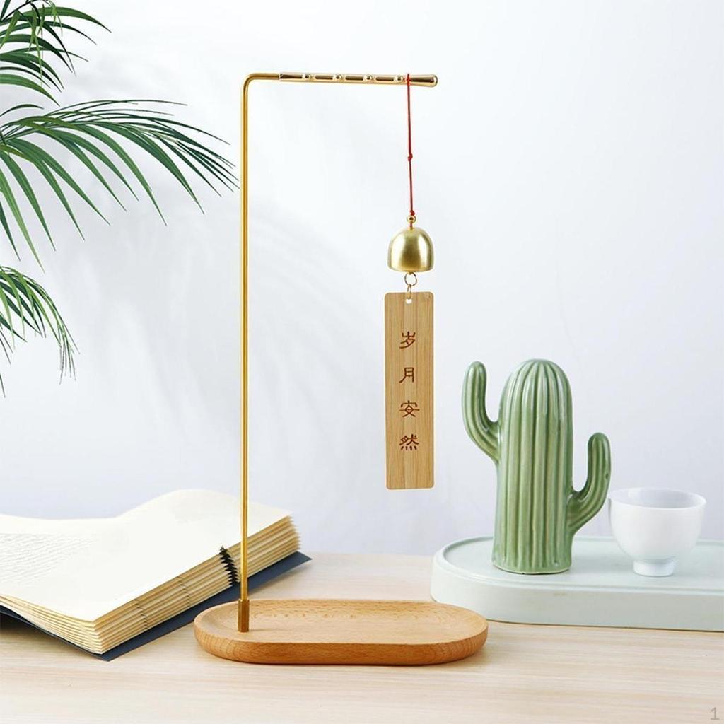 Calligraphy Brush Holder Brass Alloy Stand Table Portable Decor Luxury Multifunctional Hanging Rack