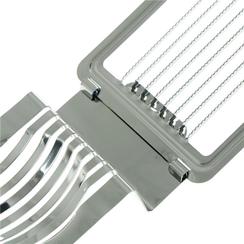 1 Pcs Egg Cutter Stainless Steel Egg Slicer Strawberry Slicer Cutter Tomato Slicer