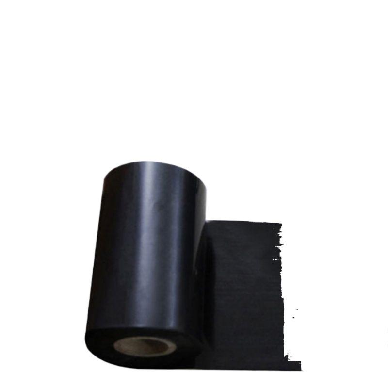 Углеродная лента 110x300 для принтера штрих-кодов, мелованная самоклеящаяся, износостойкая этикеточная бумага