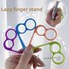 1 шт. Креативный артефакт-держатель для мобильного телефона, игра в мобильный телефон не утомляет руку, вспомогательный держатель для пальца, настольный ручной держатель для мобильного телефона