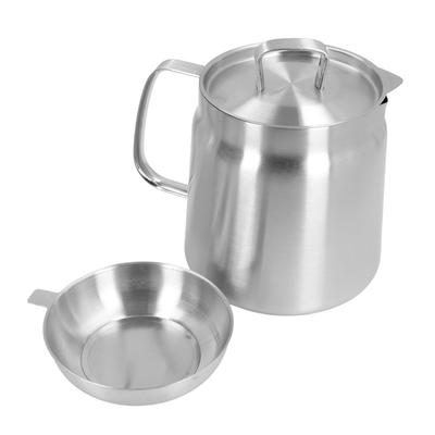 Сепаратор остатков масла из нержавеющей стали 304. Эргономичная ручка. Бутылка для отделения масла большой емкости.