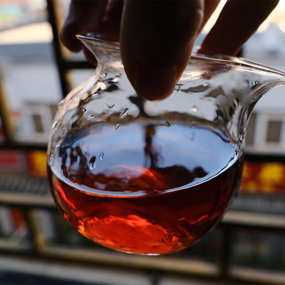 Премиальный чай пуэр Yanchu Ци Цзы Бин Золотые почки Спелый чай 357г Мягкий аромат