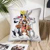 Мультяшная Наволочка с Персонажами Looney Tunes Квадратная Подушка Чехол для Подушки Декор Спальни Дивана Комнаты Повседневная Наволочка