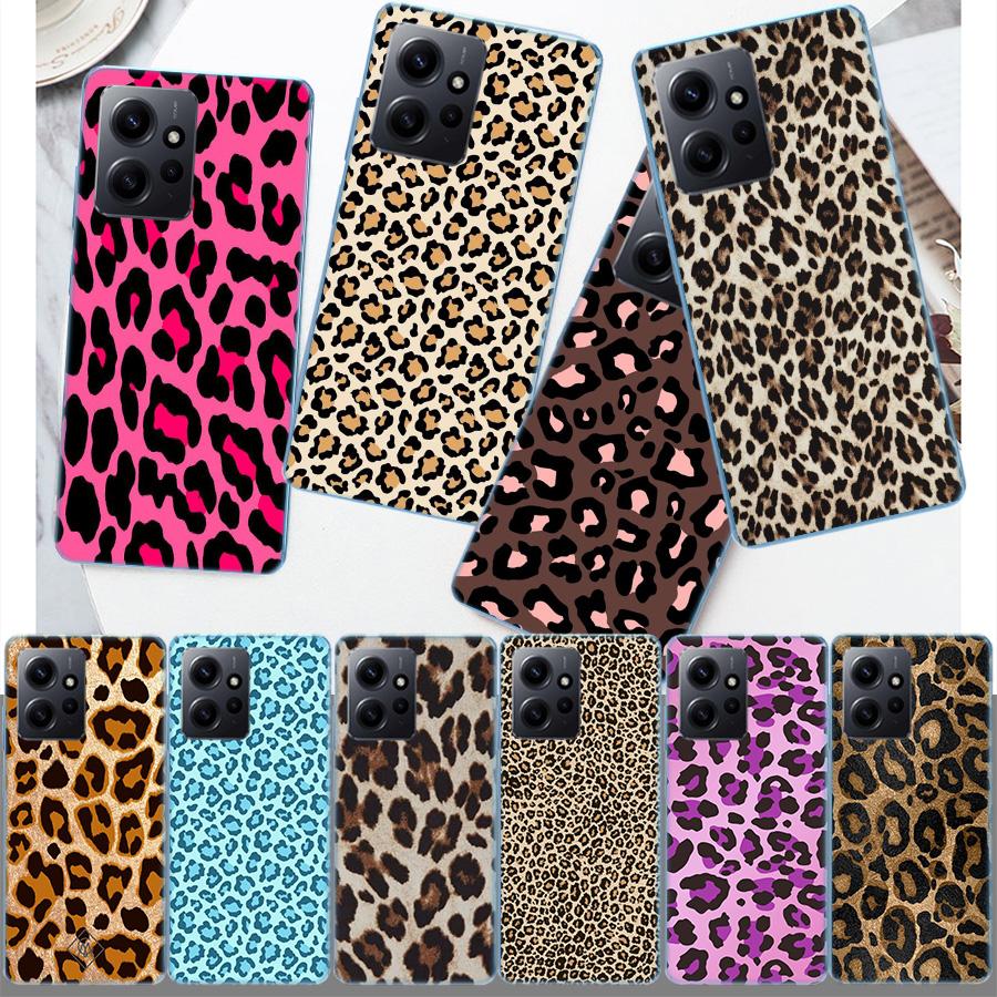 Fashion Tiger Leopard Print Panther Cool Phone Case For Redmi 12 13C 12C 15C 9 10 10C Note 13 Pro Plus 14 15 Pro 9T 9C 9A TPU So