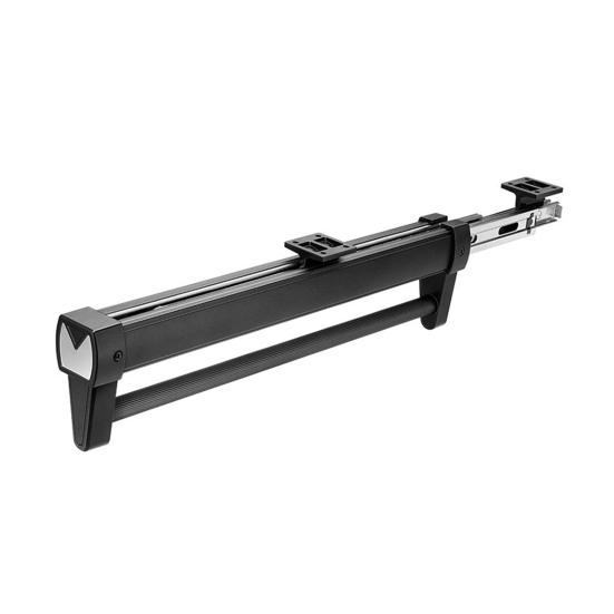 Pull-Out Pants Rack Heavy Duty Aluminum Alloy Space Saving Retractable