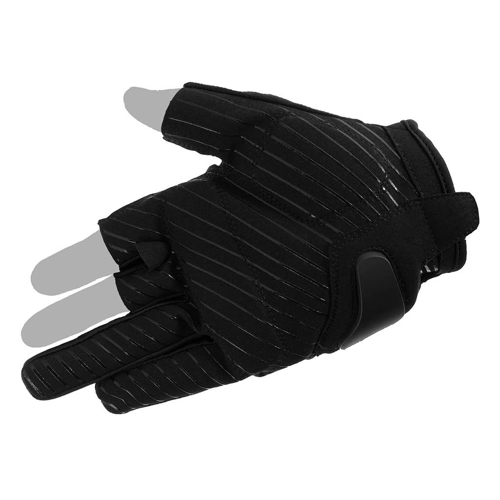 Komine Protect 3 Fingerless Mesh Gloves for Motorcycles Black 3XL GK-2603