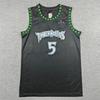 Mens Basketball Jersey 2026 Edition Minnesota Team No.5 Quick Dry Breathable Embroidered Sports Vest
