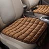 Car Seat Cushion Winter Plush Single Piece Short Hair Seat Cushion Thickened Warm Front Row Plush Cushion