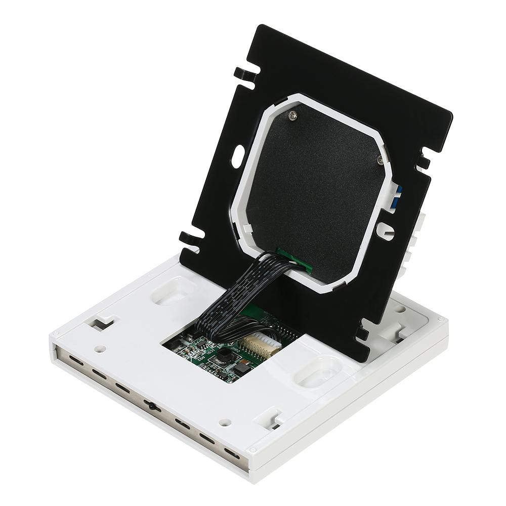 Программируемый электрический термостат для подогрева пола 16А, регулятор температуры, сенсорный ЖК-дисплей с