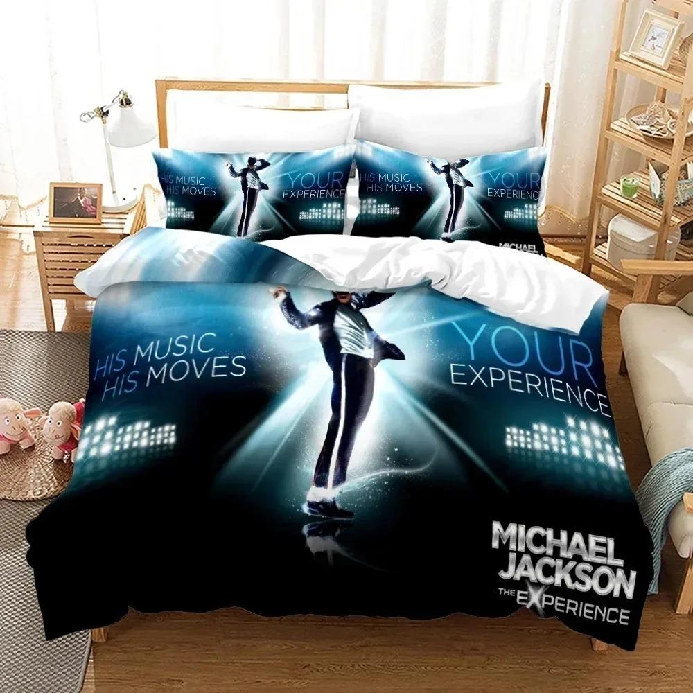3D Печатный Комплект Постельного Белья Singer M-Michael Jackson Односпальный Twin Full Queen King Размерный Комплект Постельного Белья для Взрослых и Детей Подарок