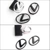 For ABS Car Steering Wheel Emblem Sticker Accessories Lexus F SPORT GX460 Ct200h IS250 ES 220D IS200 Fsport GS GX IS LS LX NX RX