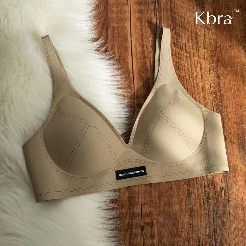 Soft Wireless Push-Up Bra for Women - Thin, Seamless, Side Support, Anti-Sagging, Comfortable Fit