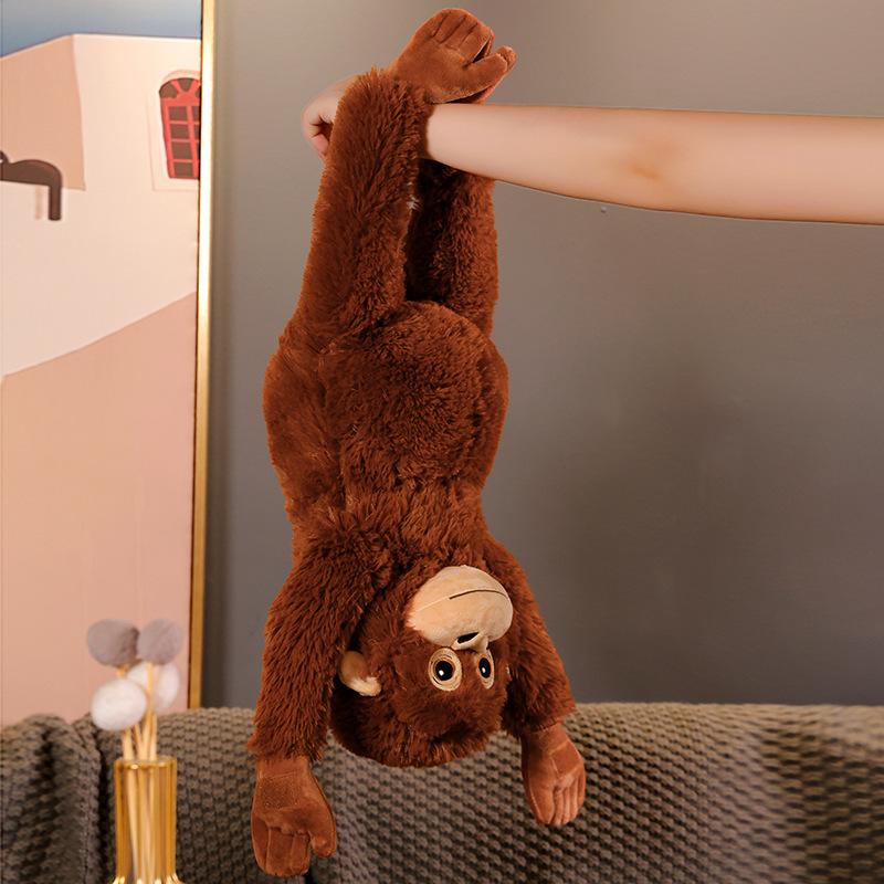 Gorilla Doll Plush Toy Long Arm Monkey Creative Hanging Curtain Doll Hanging Monkey Baby Doll Wholesale