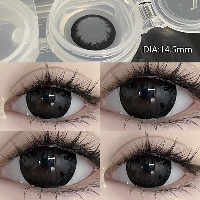 MillCreek 2 Pcs/pair Contact Lenses 14.5MM Myopia Contact Cosmetic Contact Lenses 0.00~-8.00