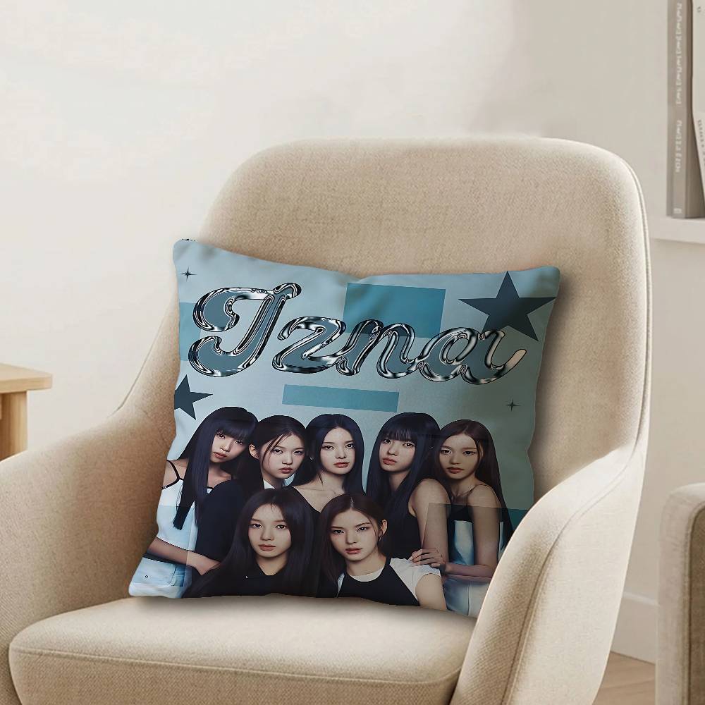 Music Singer IIzna Band Pillow Gift Home Office Decoration Pillow Bedroom Sofa Car Cushion CoverPillow Case