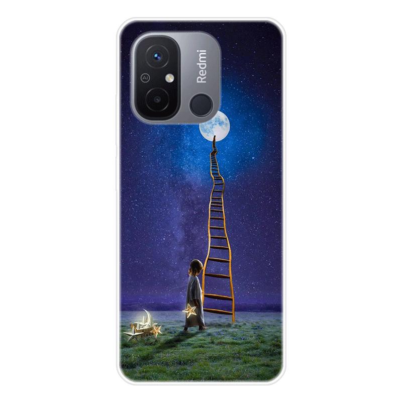 Для Xiaomi Redmi 12C 12 C Redmi12C чехол Мягкая силиконовая задняя крышка Мультяшный чехол для телефона Разнообразие