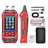 Ethernet Cable Tester for Tracking and Mapping with Port Flash Functionality 3.2inch Screen Internet Cable Tester