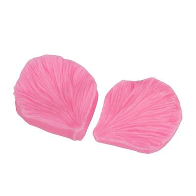 Форма для помадки с текстурой в виде тюльпана и розы для украшения торта