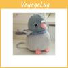 Cute Parrot Sparrow Pigeon Kingfisher Bird Animal Magnetic Plush Doll Pendant For Collectors Display Home Decor