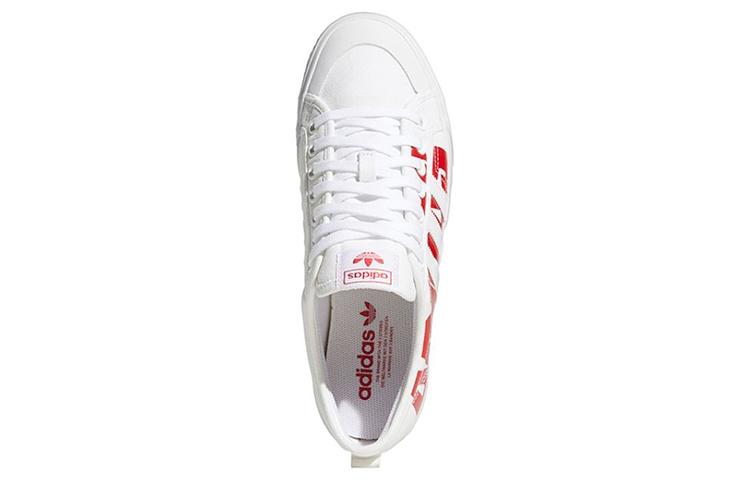 adidas Nizza Trefoil 'Белый Красный' Женские FX8345