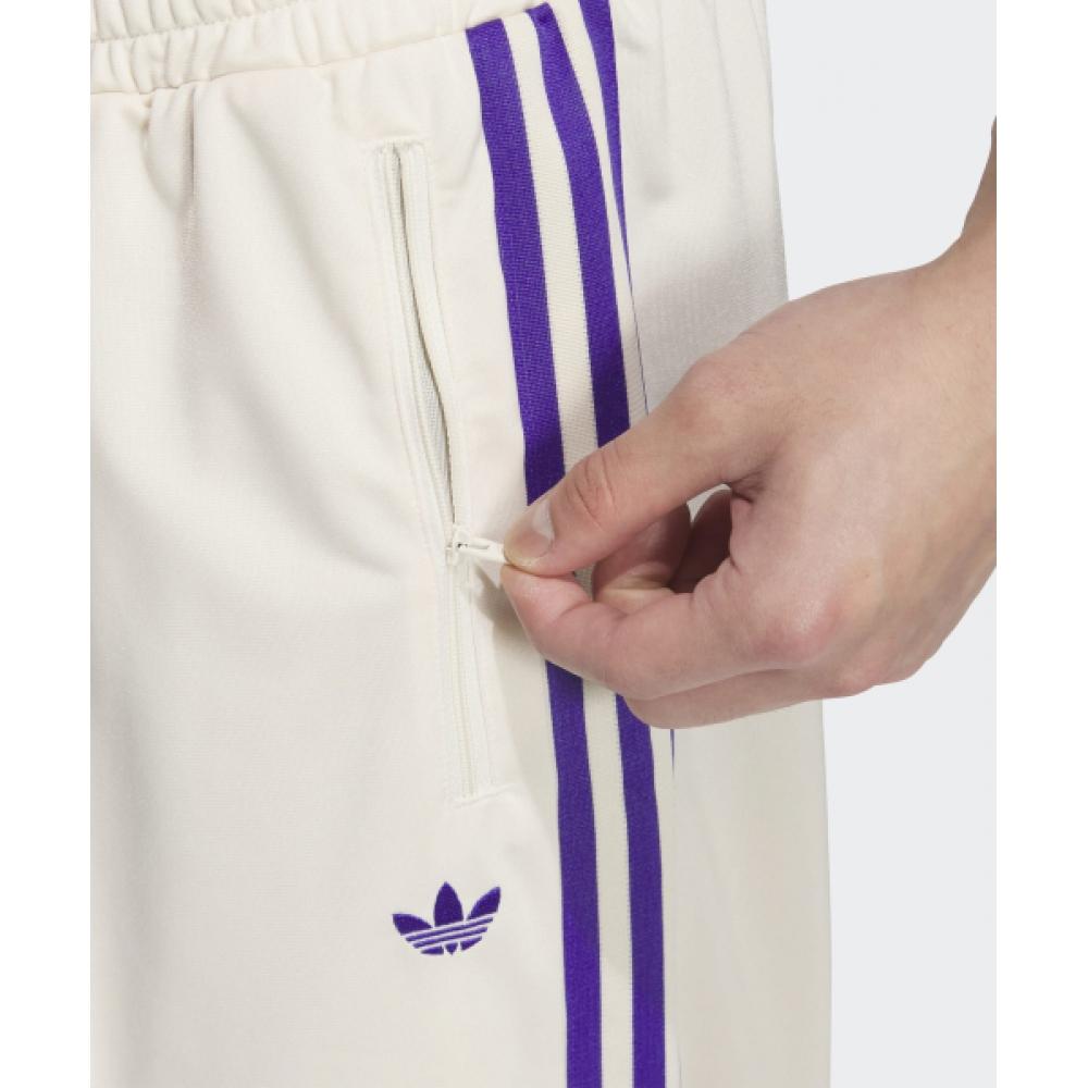 Adidas Track Pants Wonder White Purple Jd5265