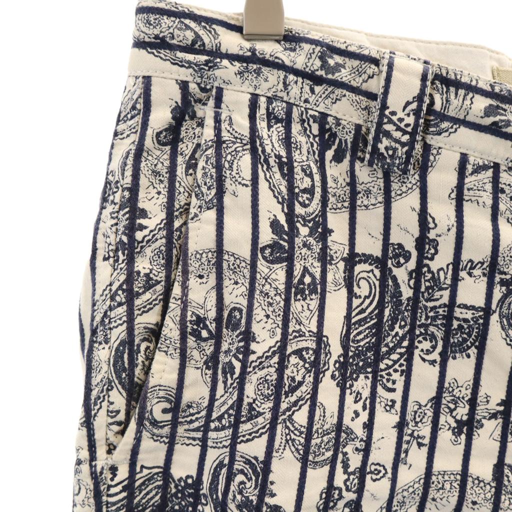INCOTEX Linen Blend Overall handle Shorts W30 Navy Men's Used