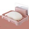 Soap Rack No Drilling Wall Mounted Double Layer Soap Holder Soap Sponge Dish Bathroom Accessories Soap Dishes Self Adhesive