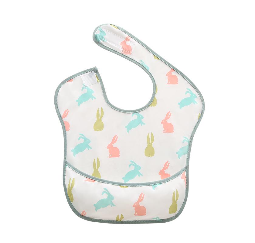 Мягкие детские нагрудники и комбинезоны: Защита от грязи и слюны весна/лето с карманом для еды