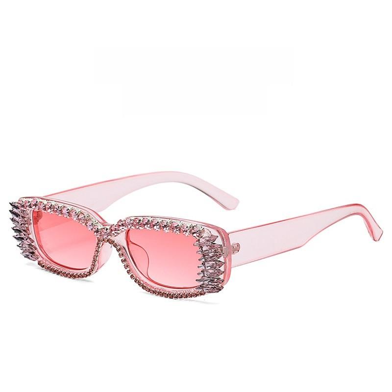 Fashion Square Pc Sunglasses With Uv400 Protection For Travel And Party