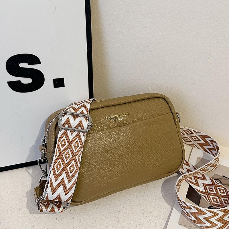 Сумка-мессенджер из натуральной кожи, женская модная сумка для поездок на работу, простая сумка из коровьей кожи первого слоя, маленькая квадратная сумка