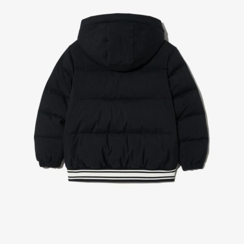 [fila Kids] Varsity Down Jumper With Detachable Hood  Fk2djg4401x Blk  q0zFk2djg4401xBlk