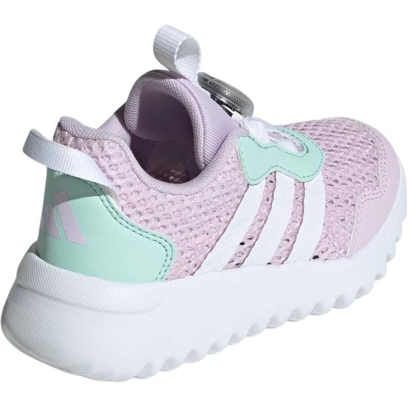 adidas ACTIVEFLEX BOA 4.0 Противоскользящие Износостойкие Низкие Детские Повседневные Кроссовки Фиолетовые Детские Сникеры IH8727