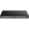 DLINK - Managed Switch D-link Smart Dgs-1250-52xmp 52 Ports/ Rj-45 10/100/1000 Poe/ Sfp