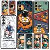 Мультяшный милый чехол для телефона с космонавтом для Samsung Galaxy S26 S25 S24 S23 S22 S20 S21 FE Ultra S25 Edge Plus 5G Мягкий ТПУ чехол Capas