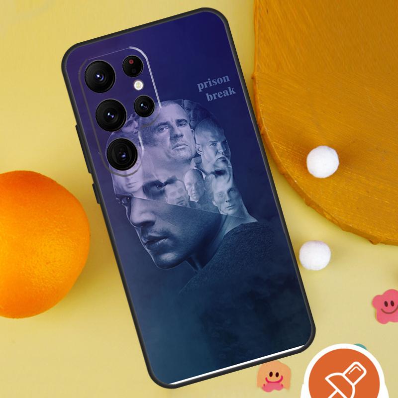 Чехол для телефона с изображением сериала Побег из тюрьмы для Samsung Galaxy S25 Ultra S24 S23 S22 Ultra S9 S10 S20 Plus S21 FE Funda Cover
