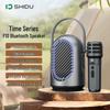 Беспроводной Bluetooth-динамик и усилитель голоса Shidu F10 с микрофоном, штекер CN (адаптер в комплекте)