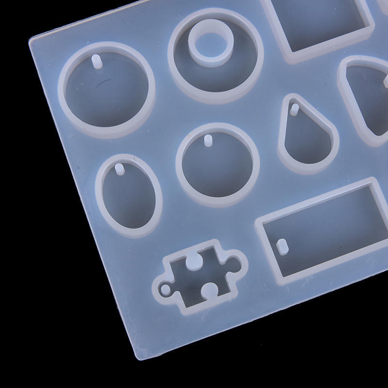Diy Silicone Mold Resin Jewelry Making Mould Epoxy Pendant Craft Mould
