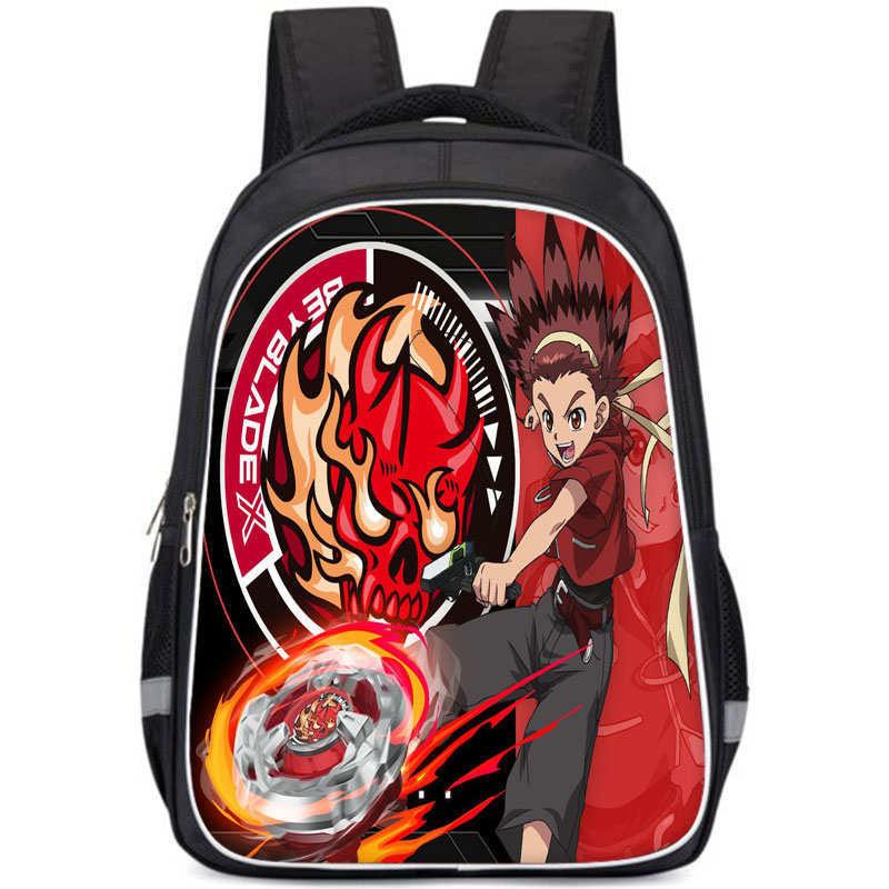 Школьный рюкзак Beyblade X Просторное отделение Унисекс сумка для повседневного использования