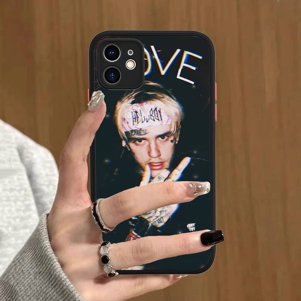 Чехол для телефона певицы Lil P-Peeps для IPhone 16 15 14 13 12 11 Pro Max XS Max X Plus Матовый противоударный чехол
