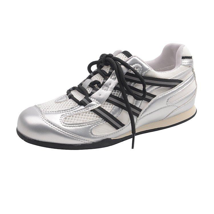 Женские немецкие тренировочные кроссовки с сеткой, увеличивающие рост на 4 см, дышащие, новые летние универсальные повседневные спортивные кеды на мягкой подошве