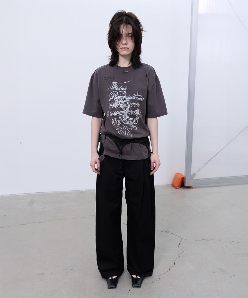 LCDC™ Distressed Oversized T-Shirt (Grey)