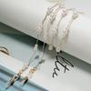 Beads Pearl Glasses Chain Heart Sunglasses Chains Elegant Eyeglass Lanyard  Reading Glasses