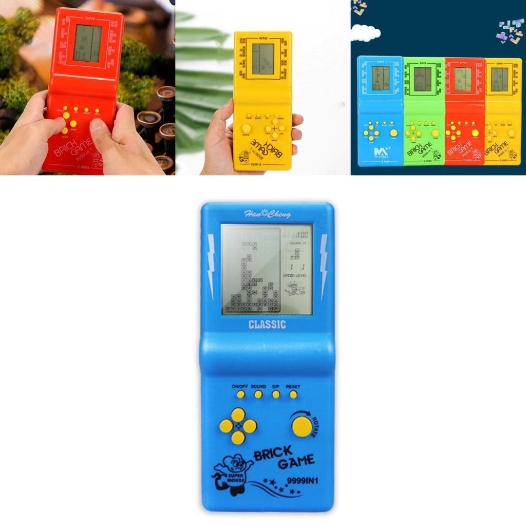 Ретро Классическая Детская 8090 Портативная Консоль Большой Экран Тетрис Электронная Игрушка