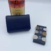 Zipper Bag Tri-fold Coin Purse Portable Travel Card Case Men's Small Wallet  Coin Collection