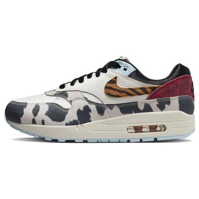 Air Max 1 87 Great Indoors Женские кроссовки кремового цвета с парусом черного цвета FD0827-133