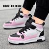 Kids Casual Sneakers Girls Boys Strap School Shoes With Cushioned Sole Age 7-16 Years