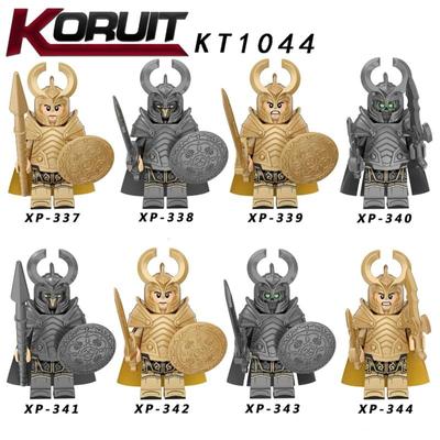 Corey KT1044 детский сборный строительный блок, минифигурка, строительный блок, игрушка, продается индивидуально, обучающая игрушка XP337-344